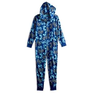 NWT✨Boys Gamer Micro Fleece One-Piece Pajamas